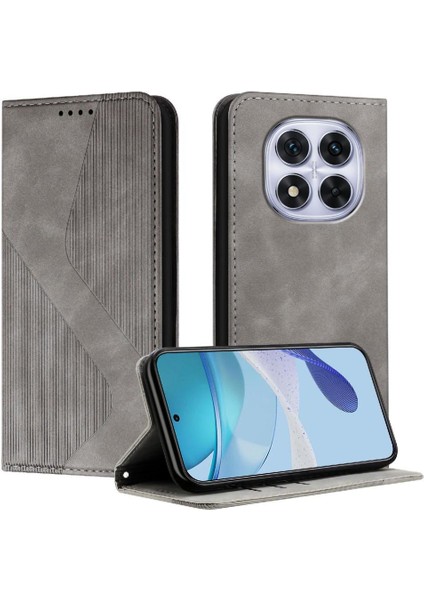 Xiaomi Redmi Not 14 Pro 4g Için Kılıf Folio Kapak Manyetik Kart Yuvaları Tutucu (Yurt Dışından)