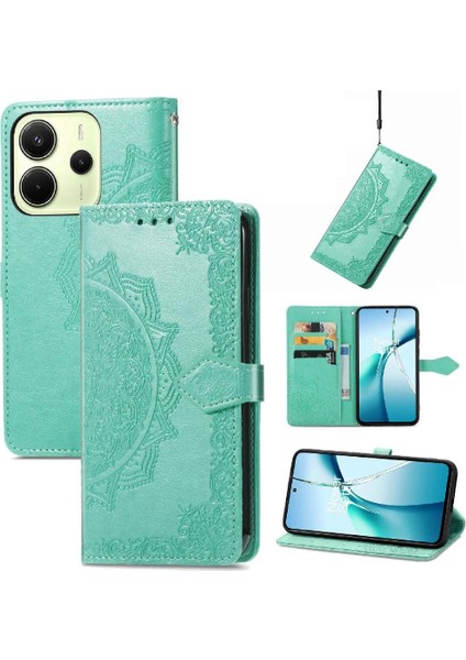 Xiaomi Redmi Note 14 4g Basit Iş Zarif Desen Için Flip Case (Yurt Dışından)