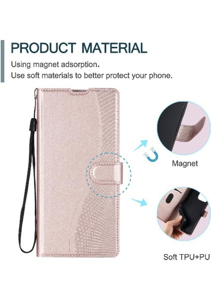 Xiaomi Redmi Note 14 Pro 5g Ince Koruyucu Pu Deri Için Flip Case 1 (Yurt Dışından)