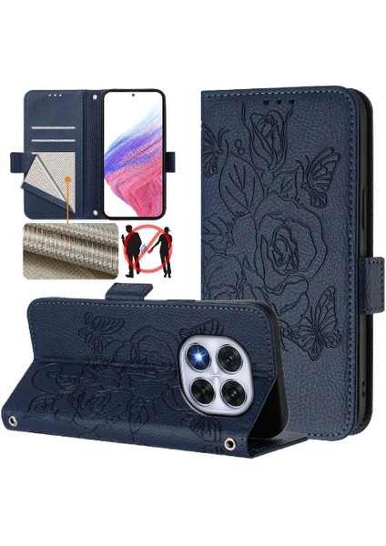 Kredi Kartı Yuvası ile Xiaomi Redmi Note 14 Pro 5g Pu Deri Için Kılıf (Yurt Dışından) indirimleri