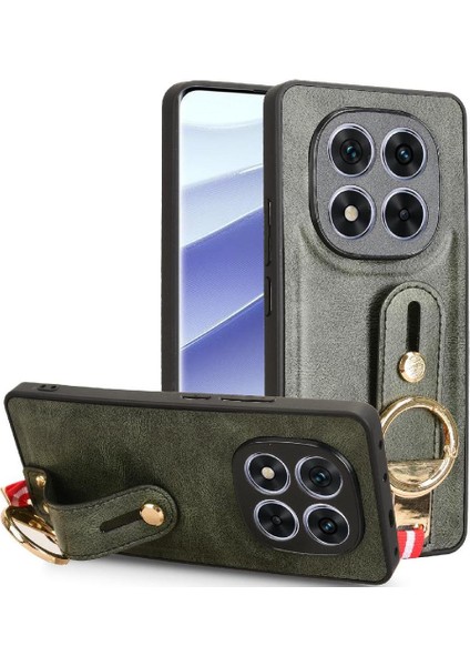 Şişe Açacağı ile Xiaomi Redmi Note 14 Pro 5g Premium Pu Deri Için Kılıf (Yurt Dışından)