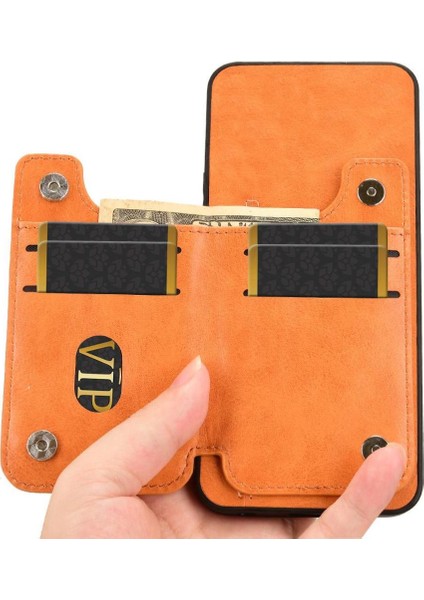 Xiaomi Redmi Note 14 Pro 5g Kart Yuvası Kickstand Kart Çantası Için Cüzdan Kılıf (Yurt Dışından)