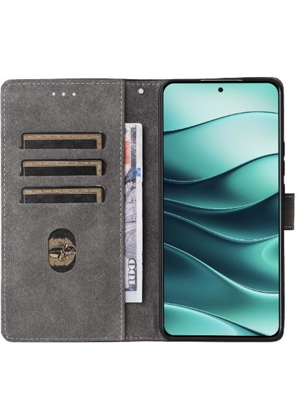 Xiaomi Redmi Note 14 4g/5g Kart Yuvaları Için Kılıf Kapak Rfıd Engelleme Flip Pu (Yurt Dışından)
