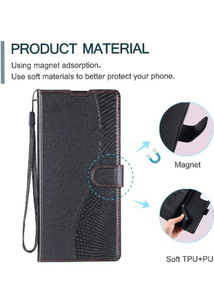 Xiaomi Redmi Note 14 Pro 5g Ince Koruyucu Pu Deri Için Flip Case 1 (Yurt Dışından)