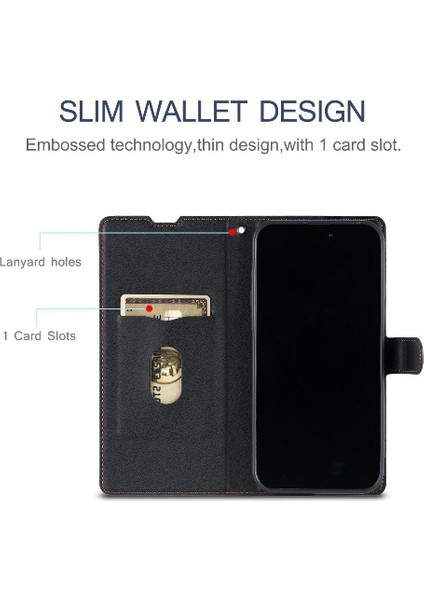 Xiaomi Redmi Note 14 Pro 5g Ince Koruyucu Pu Deri Için Flip Case 1 (Yurt Dışından)