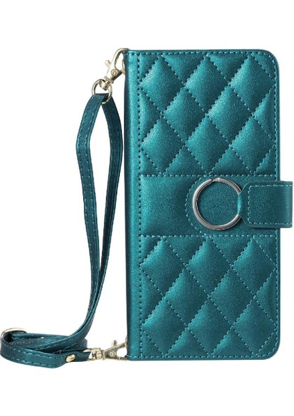 Xiaomi Redmi Note 14 Pro 5g Manyetik Pu Deri Uzun Kayış Için Flip Case (Yurt Dışından)