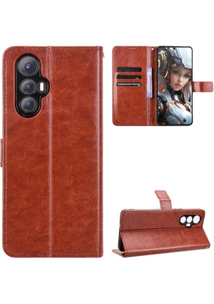 Xiaomi Redmi Note 14 4g Kickstand Kart Tutucu Kapağı Için Kılıf (Yurt Dışından)