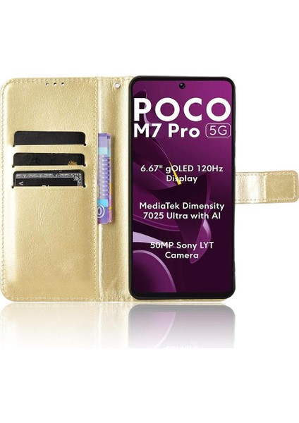 Xiaomi Poco M7 Pro 5g/redmi Not 14 4g Kart Tutucu Kapak Kickstand (Yurt Dışından)