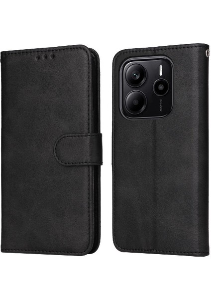 Xiaomi Redmi Note 14 4g Hassas Kesikler Kart Yuvaları Manyetik Için Flip Case (Yurt Dışından)