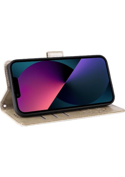 Xiaomi Redmi Note 14 4g Çiçek Kart Yuvaları Deri Flip Için Flip Case (Yurt Dışından)