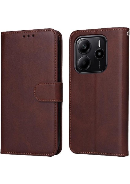 Xiaomi Redmi Note 14 4g Hassas Kesikler Kart Yuvaları Manyetik Için Flip Case (Yurt Dışından)