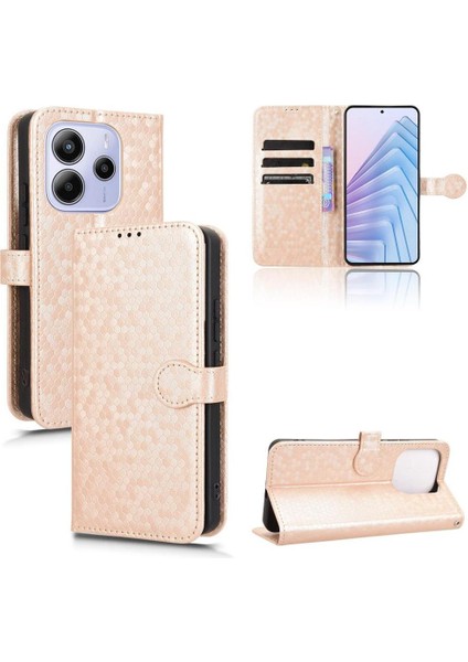 Xiaomi Redmi Note 14 4g Manyetik Toka Geometrik Desen Deri Için Kılıf (Yurt Dışından) modelleri
