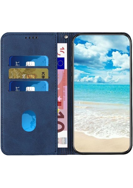 Xiaomi Redmi Note 14 4g Kickstand Pu Deri Cüzdan Kartı Için Flip Case (Yurt Dışından)