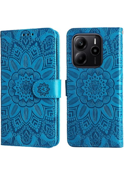 Xiaomi Redmi Note 14 4g Deri Kapak Koruyucu Kapak Kart Yuvaları Için Kılıf (Yurt Dışından)