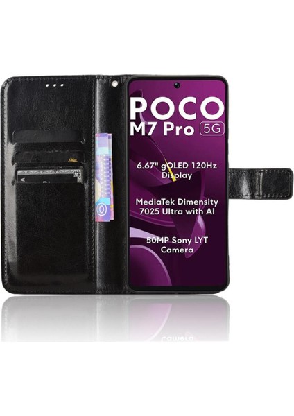 Xiaomi Poco M7 Pro 5g/redmi Not 14 4g Kart Tutucu Kapak Kickstand (Yurt Dışından)