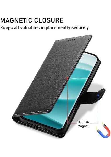 Günlük Xiaomi Redmi Note 14 Pro 5g Manyetik Kapatma Kartı Yuvası Için Kılıf (Yurt Dışından)