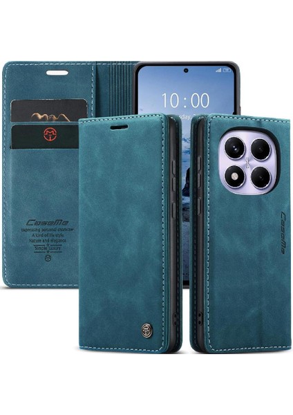 Xiaomi Redmi Not Için Flip Case 14 Pro 4g Vintage Pu Deri Cüzdan Çevir (Yurt Dışından)