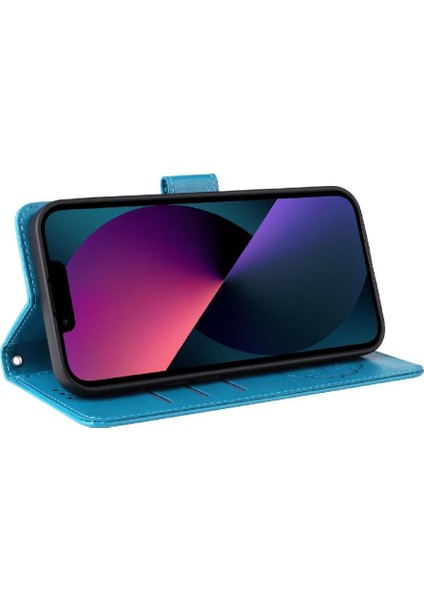 Xiaomi Redmi Note 14 4g Çiçek Kart Yuvaları Deri Flip Için Flip Case (Yurt Dışından)