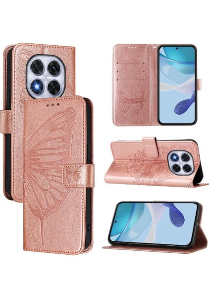 Xiaomi Redmi Note 14 Pro 5g Kabartma Kelebek Manyetik Premium Için Kılıf (Yurt Dışından) indirimleri