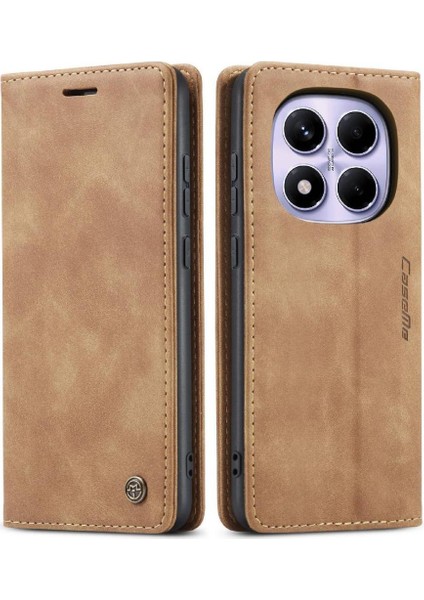 Xiaomi Redmi Not Için Flip Case 14 Pro 4g Vintage Pu Deri Cüzdan Çevir (Yurt Dışından)