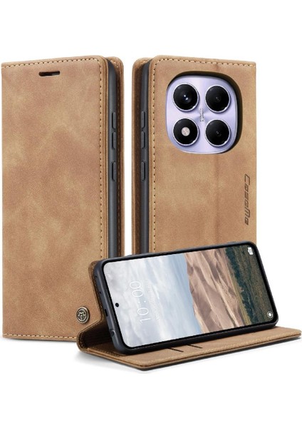 Xiaomi Redmi Not Için Flip Case 14 Pro 4g Vintage Pu Deri Cüzdan Çevir (Yurt Dışından)