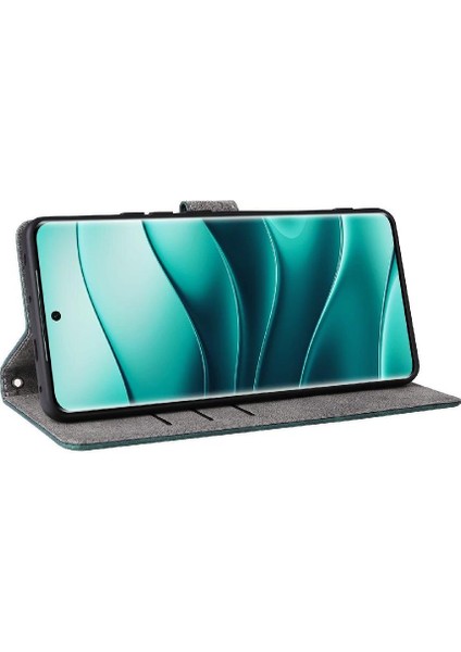 Xiaomi Redmi Not 14 Pro Için Kılıf 4g Pu Deri Flip Folio Cüzdan Manyetik (Yurt Dışından)