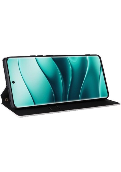 Xiaomi Redmi Not Için Kılıf 14 Pro 4g Pu Deri Manyetik Kapatma Kartı 3D (Yurt Dışından)