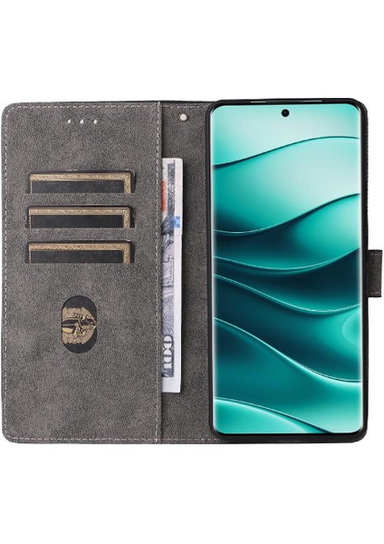 Xiaomi Redmi Not 14 Pro Için Kılıf 4g Pu Deri Flip Folio Cüzdan Manyetik (Yurt Dışından)