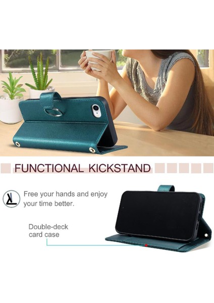 Xiaomi Poco X6 Kart Yuvaları Tutucu Manyetik Pu Deri Bilek Için Flip Case (Yurt Dışından)