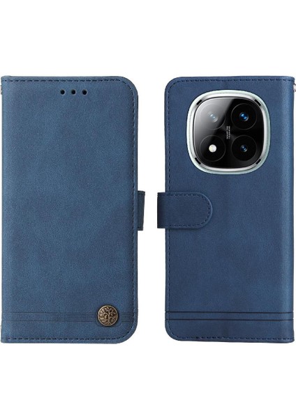 Xiaomi Redmi Note 14 Pro 5g Darbeye Dayanıklı Uzun Kayış Kart Yuvası Için Flip Case (Yurt Dışından)