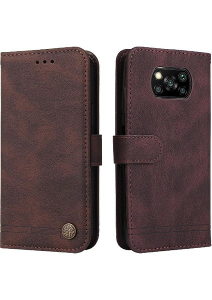 Xiaomi Poco X3/x3 Pro Cüzdan Kısa Kayış Darbeye Dayanıklı Kart Yuvası Için Kılıf (Yurt Dışından) fiyatları