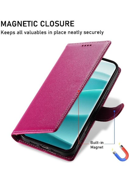 Günlük Xiaomi Redmi Note 14 Pro 5g Manyetik Kapatma Kartı Yuvası Için Kılıf (Yurt Dışından)