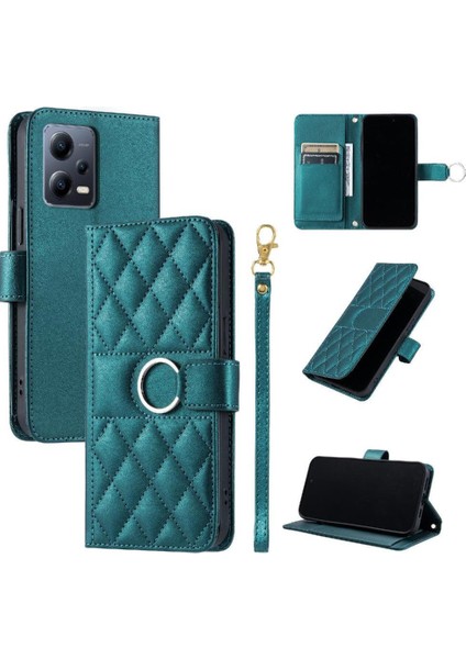 Xiaomi Poco X5 5g Bilek Kayışı Koruyucu Pu Deri Manyetik Için Flip Case (Yurt Dışından) indirimleri