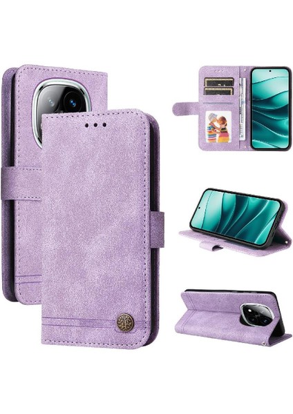 Xiaomi Redmi Note 14 Pro 5g Darbeye Dayanıklı Uzun Kayış Kart Yuvası Için Flip Case (Yurt Dışından)