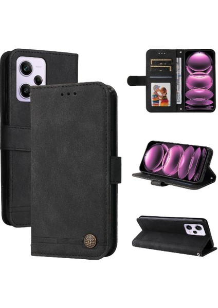 Xiaomi Poco X5 Pro 5g Darbeye Dayanıklı Cüzdan Kart Yuvası Sahipleri Için Flip Case (Yurt Dışından)