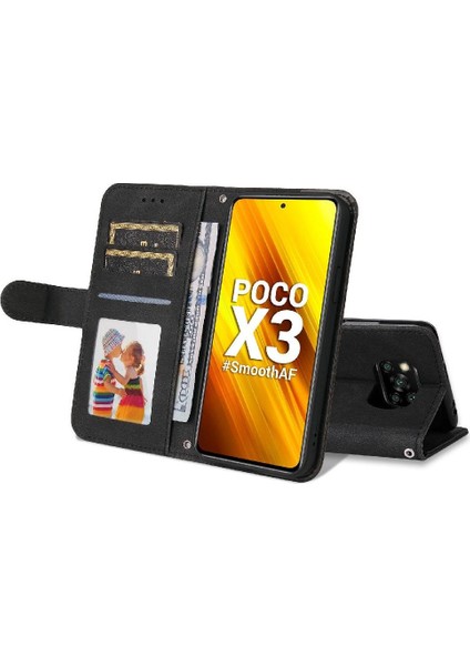 Xiaomi Poco X3/x3 Pro Cüzdan Kısa Kayış Darbeye Dayanıklı Kart Yuvası Için Kılıf (Yurt Dışından) fırsatları