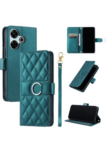 Xiaomi Poco M6 4g Pu Deri Koruyucu Kart Yuvaları Tutucu Için Flip Case (Yurt Dışından)