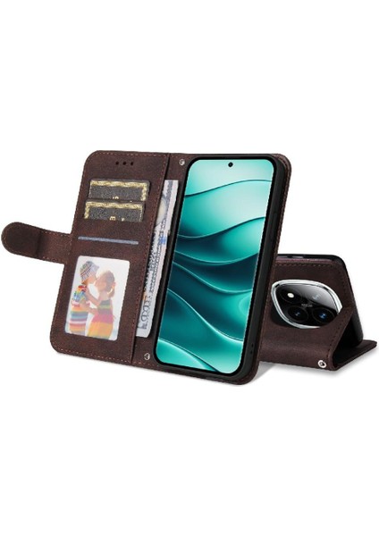 Xiaomi Poco X7 5g Uzun Kayış Kart Yuvası Sahipleri Için Flip Case Cüzdan Kısa (Yurt Dışından) modelleri