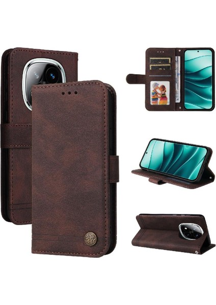 Xiaomi Poco X7 5g Uzun Kayış Kart Yuvası Sahipleri Için Flip Case Cüzdan Kısa (Yurt Dışından) indirimleri