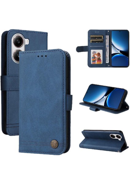 Xiaomi Poco X7 Pro Için Flip Case Cüzdan Uzun Kayış Kart Yuvası Sahipleri Kısa (Yurt Dışından)