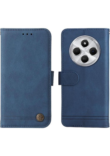 Xiaomi Poco C75 Cüzdan Kısa Kayış Uzun Kayış Darbeye Dayanıklı Için Flip Case (Yurt Dışından)