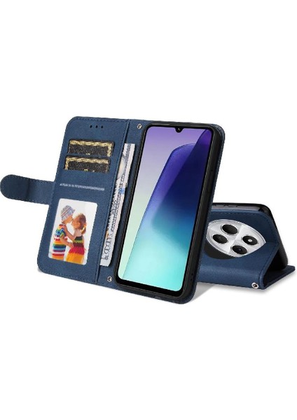 Xiaomi Poco C75 Cüzdan Kısa Kayış Uzun Kayış Darbeye Dayanıklı Için Flip Case (Yurt Dışından)