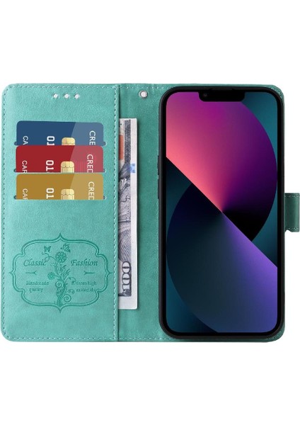 Xiaomi Redmi Note 14 Pro 5g Flip Deri Çiçek Kart Yuvaları Için Flip Case (Yurt Dışından) modelleri