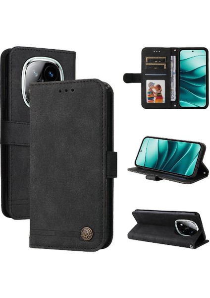 Xiaomi Poco X7 5g Için Kılıf Koruyucu Kapak Deri Kart Yuvası Tutucular (Yurt Dışından)