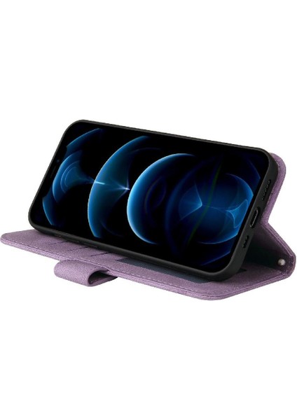 Xiaomi Redmi Note 14 Pro 5g Koruyucu Kapak Deri Kart Yuvası Için Kılıf (Yurt Dışından)