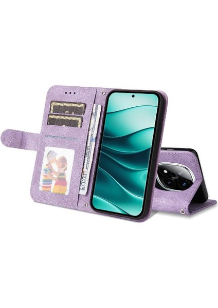 Xiaomi Redmi Note 14 Pro 5g Koruyucu Kapak Deri Kart Yuvası Için Kılıf (Yurt Dışından)