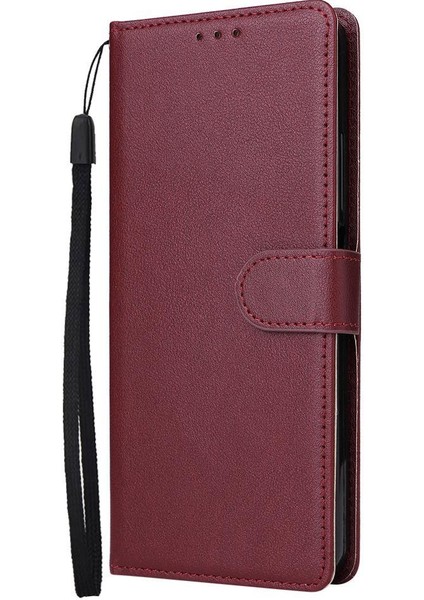 Xiaomi Poco C75 4g Pu Deri Cüzdan Kılıf Bilek Kayışı Kartı Için Flip Case (Yurt Dışından)