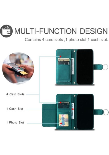 Xiaomi Redmi Not Için Flip Case 14 Pro 4g Koruyucu Pu Deri Manyetik (Yurt Dışından)