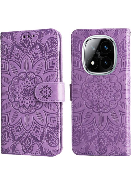 Xiaomi Redmi Note 14 Pro 5g Kart Yuvaları Deri Koruyucu Kapak Için Kılıf (Yurt Dışından)