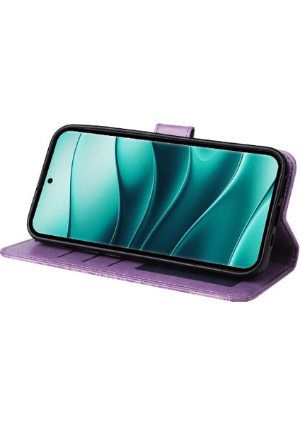 Xiaomi Redmi Note 14 Pro 5g Kart Yuvaları Deri Koruyucu Kapak Için Kılıf (Yurt Dışından)